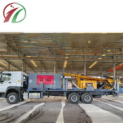 200mVEHICLE MOUNTED WATER WELL DRILLING RIG